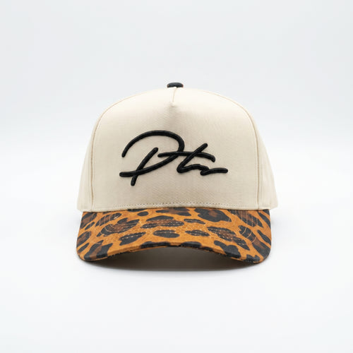 Golden Leopard Cap