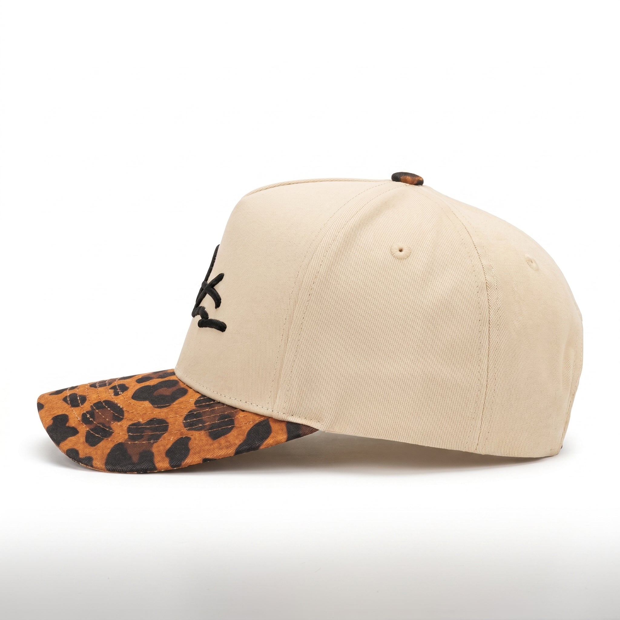 Golden Leopard Cap